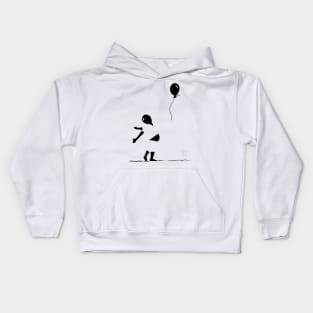 The joy of letting go Kids Hoodie